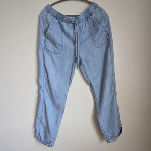 Vineyard Vines Blue Elastic Waist Pants